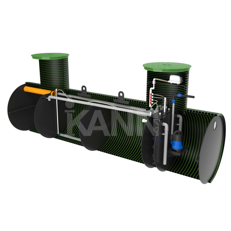 Горизонтальная станция биологической очистки KANN ULTRA 10 — изображение 6