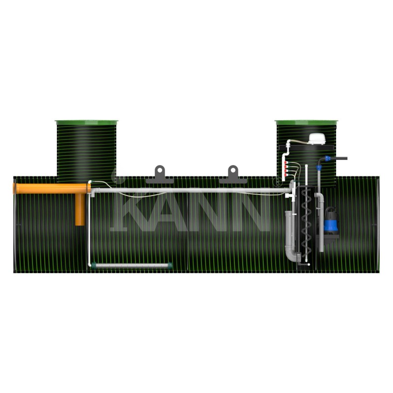 Горизонтальная станция биологической очистки KANN ULTRA 10 — изображение 2
