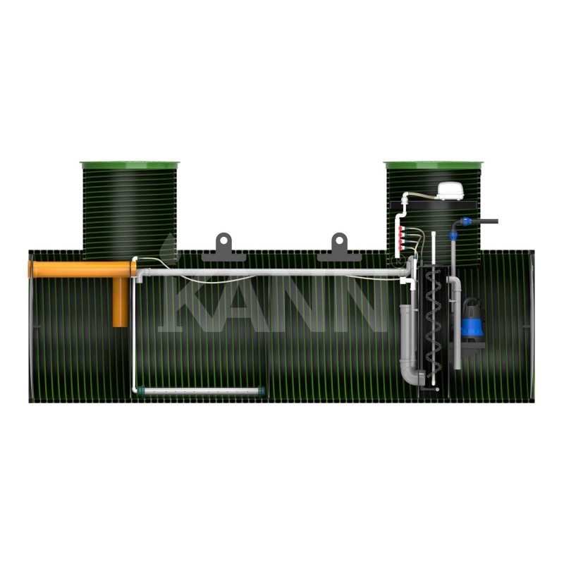 Горизонтальная станция биологической очистки KANN ULTRA 8 — изображение 2